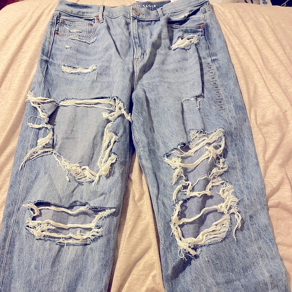 New with tags American eagle highest rise 90s boyfriend style jeans